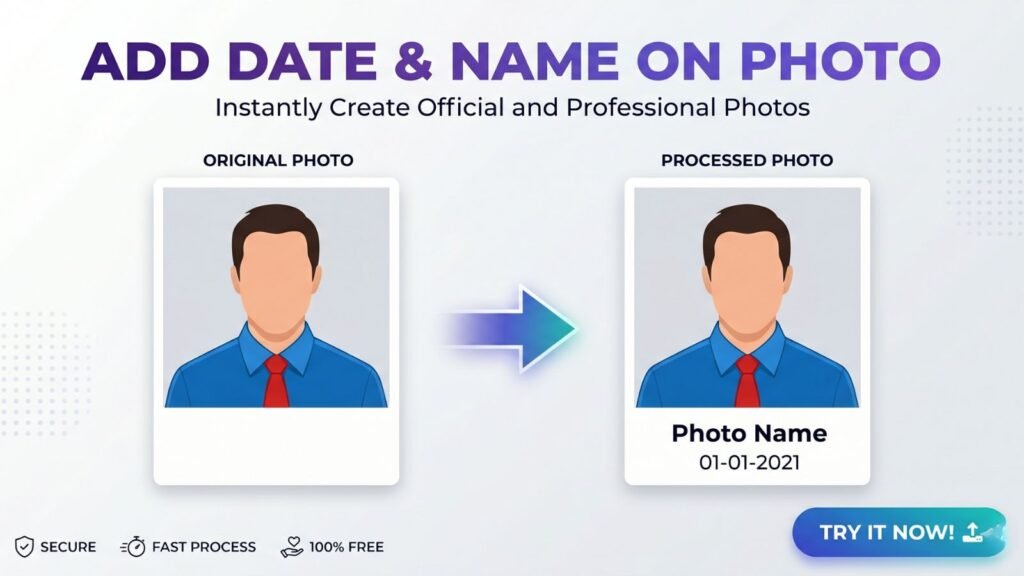 Add Name And Date On Photo Online In 2 Seconds (100% Free Tool)