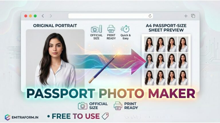 Online Passport Size Photo Maker